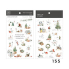 MU Print-on Sticker 2s 155-Christmas Advent Calend