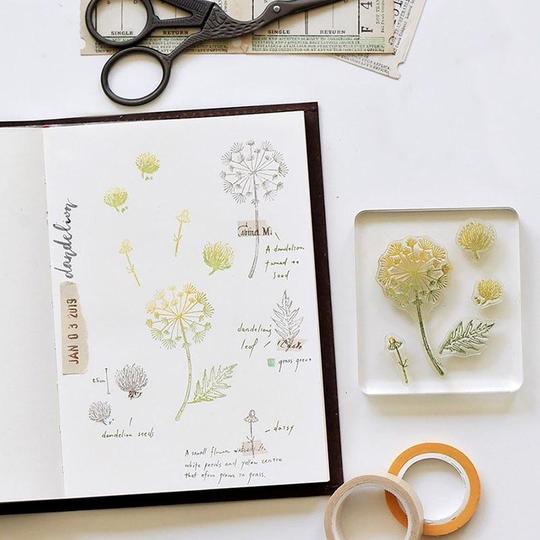 MU Botanical Clear Stamp Set No.7
