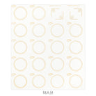 MIDORI Message Cardboard w/T.Sticker Title Orange