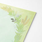 MIDORI Message Cardboard Silk Leaves