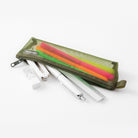 MIDORI Mesh Mini Pen Pouch LE Olive