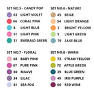 UNI Emott Ever Fine PEM-SY 5 Col Set No.6