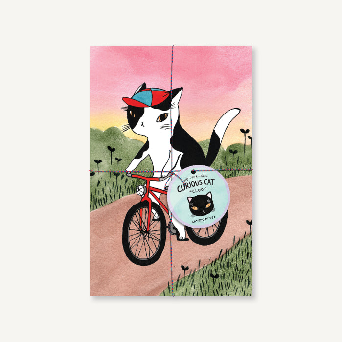 The Curious Cat Club Notebook Set Default Title