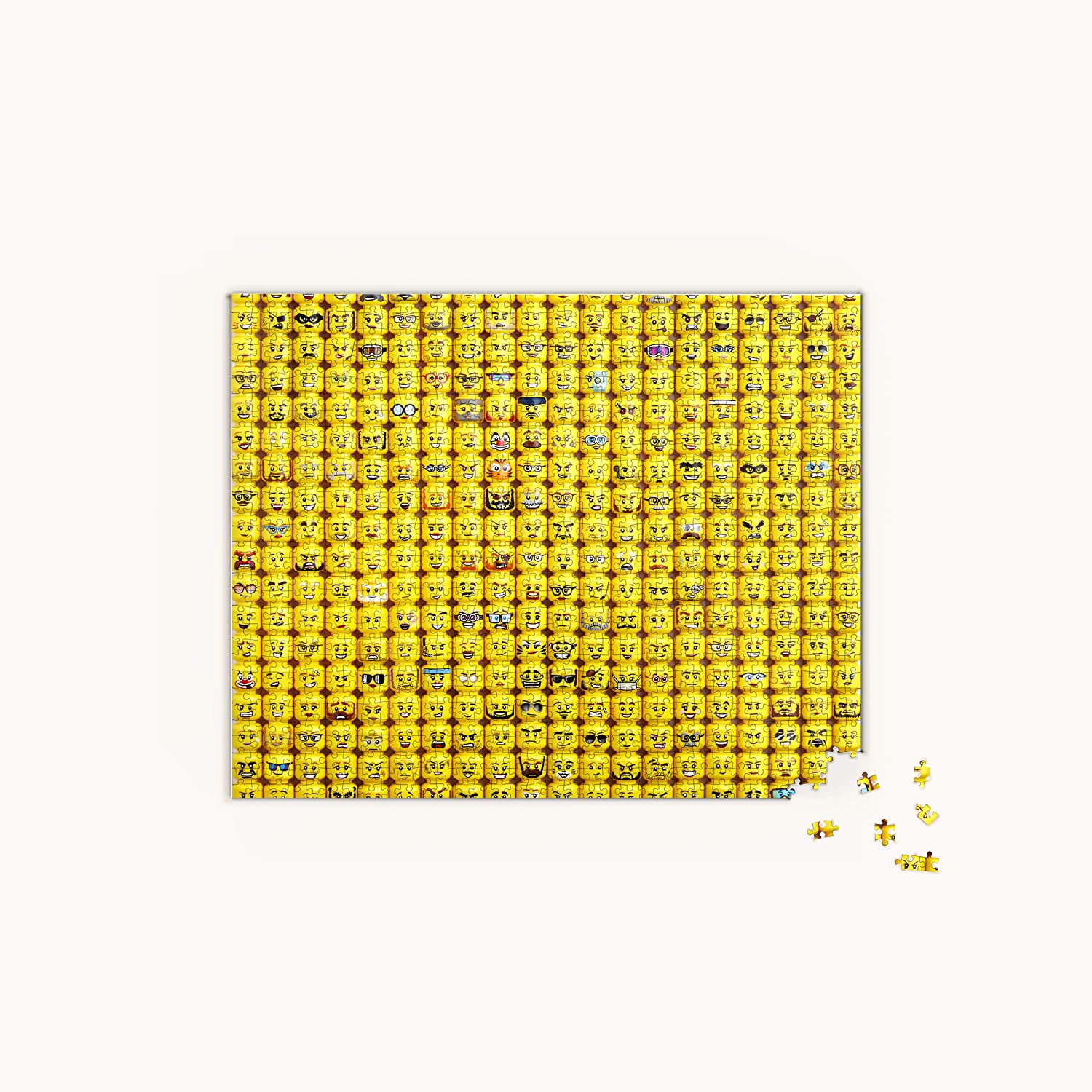 LEGO Puzzle 1000pc Minifigure Faces 1205810