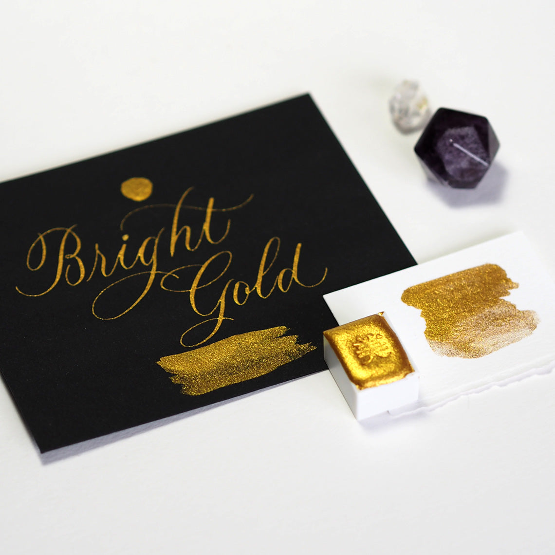 MEITALLICS Single half pan 2ml Bright Gold