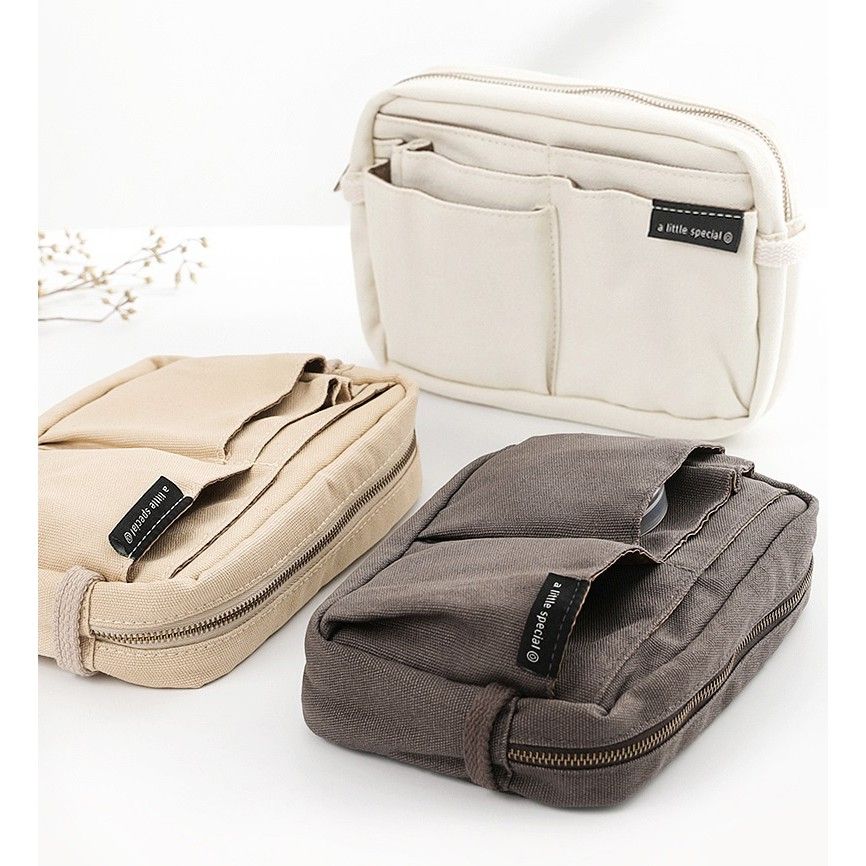 KOKUYO a little special Bag-In-Bag Pouch L L.Sand Default Title