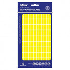 DOLPHIN Self-Adhesive Labels SA820C Assorted Yellow