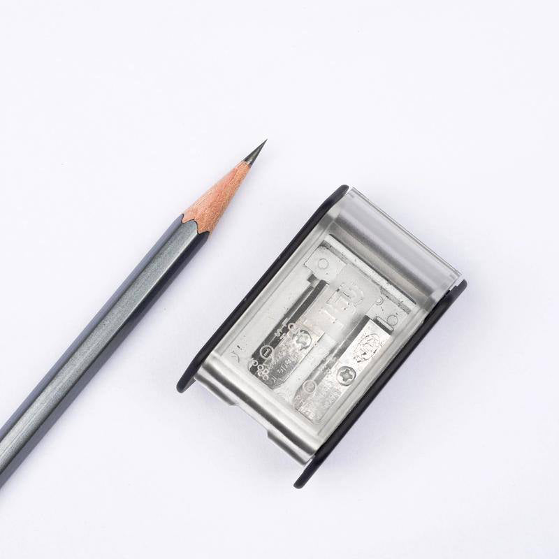 BLACKWING 2-Step Long Point Pencil Sharpener-Grey