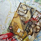 CYCLING KUALA LUMPUR Poster Map Tube (Numbered)