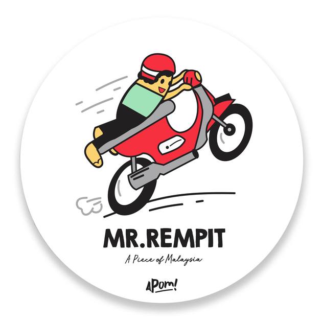 APOM Coaster Geng Malaysia-Mr Rempit