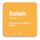 APOM Coaster Slang-Boleh