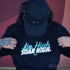 APOM Tee Soar High Aim High (Black)-XXL