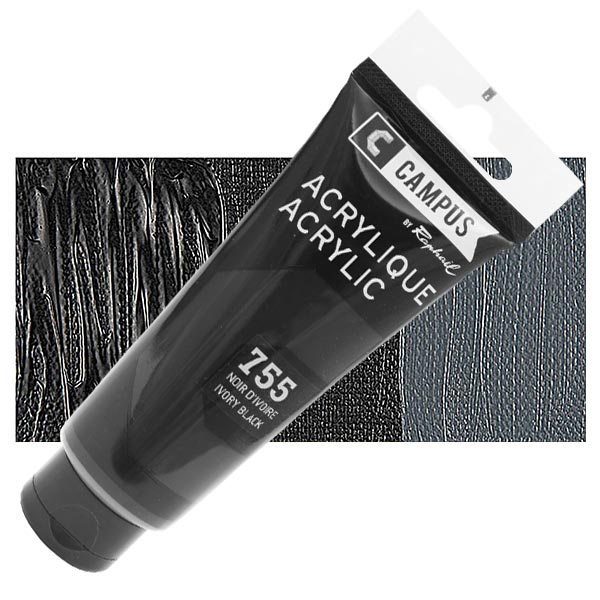 CAMPUS Acrylic 100ml 755 Ivory Black