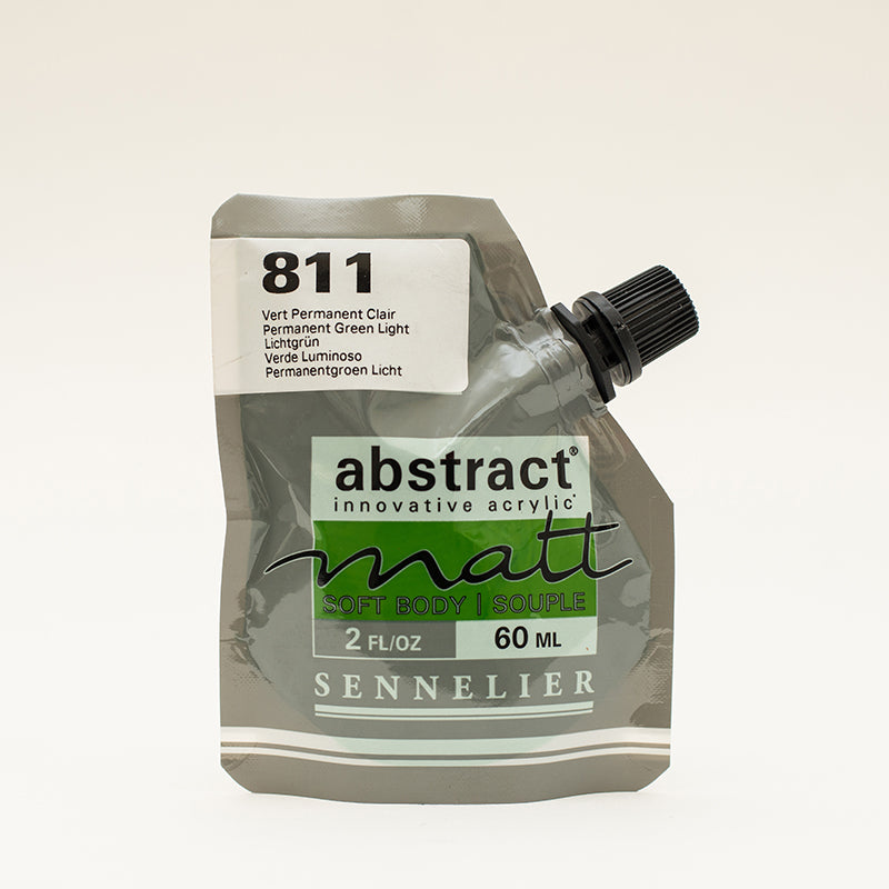 SENNELIER abstract Matt 60ml 811 Permanent Green Light