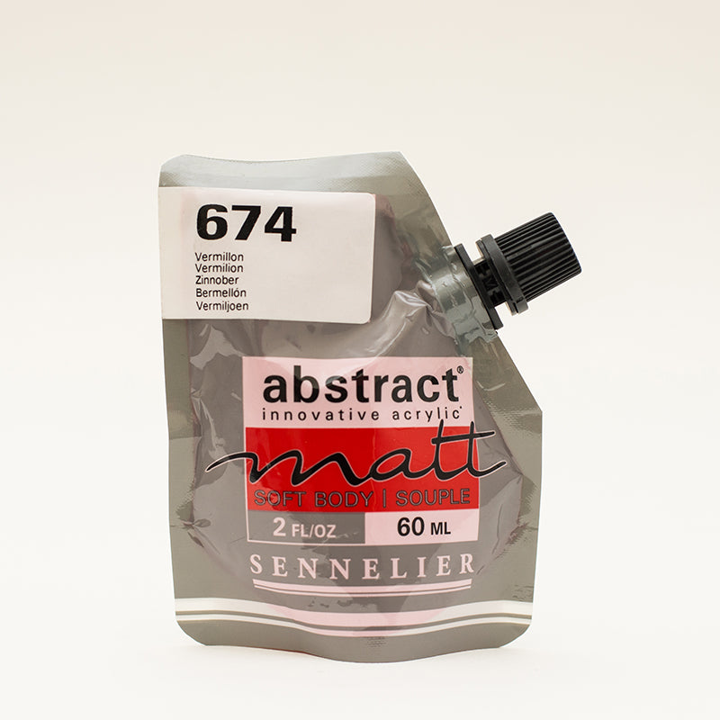 SENNELIER abstract Matt 60ml 674 Vermilion