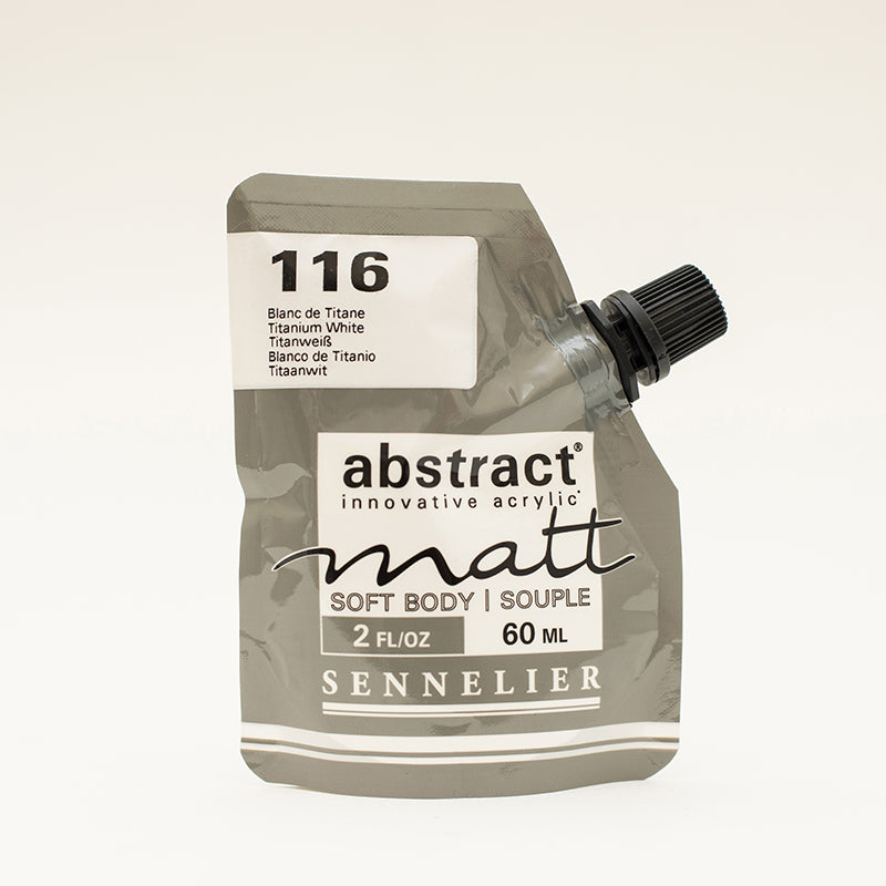 SENNELIER abstract Matt 60ml 116 Titanium White