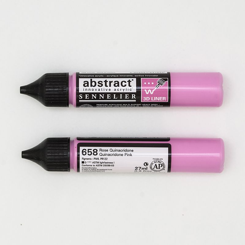 SENNELIER abstract Liners 27ml 658 Quinacridone Pink