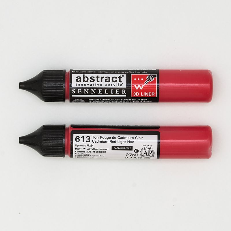 SENNELIER abstract Liners 27ml 613 Cadmium Red Light Hue