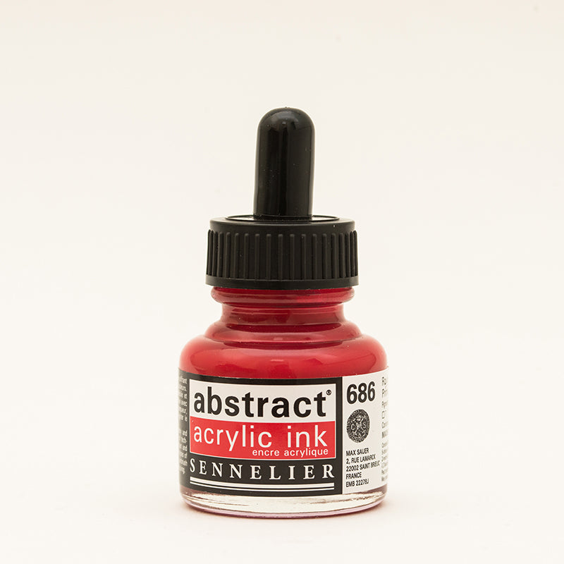 SENNELIER abstract Ink 30ml 686 Primary Red