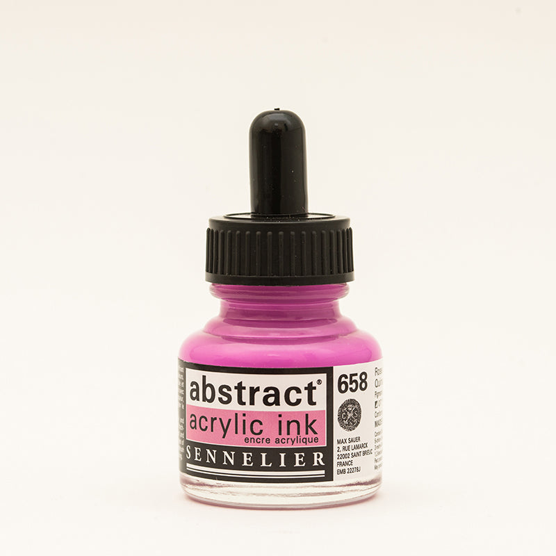 SENNELIER abstract Ink 30ml 658 Quinacridone Pink