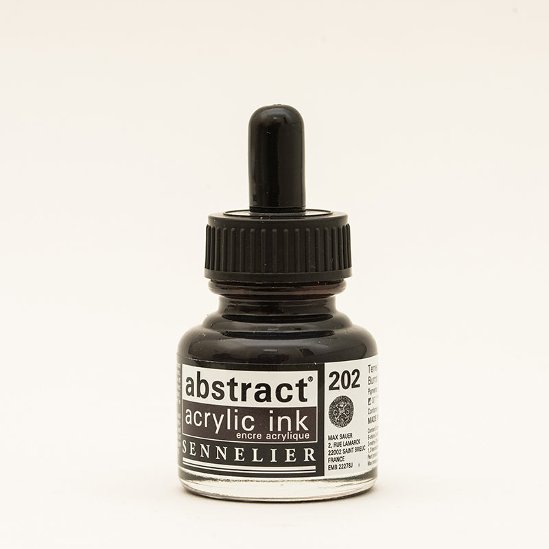 SENNELIER abstract Ink 30ml 202 Burnt Umber