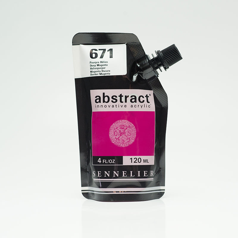 SENNELIER abstract 120ml 671 Deep Magenta
