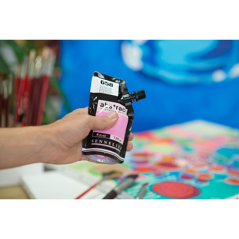 SENNELIER abstract 120ml 658 Quinacridone Pink