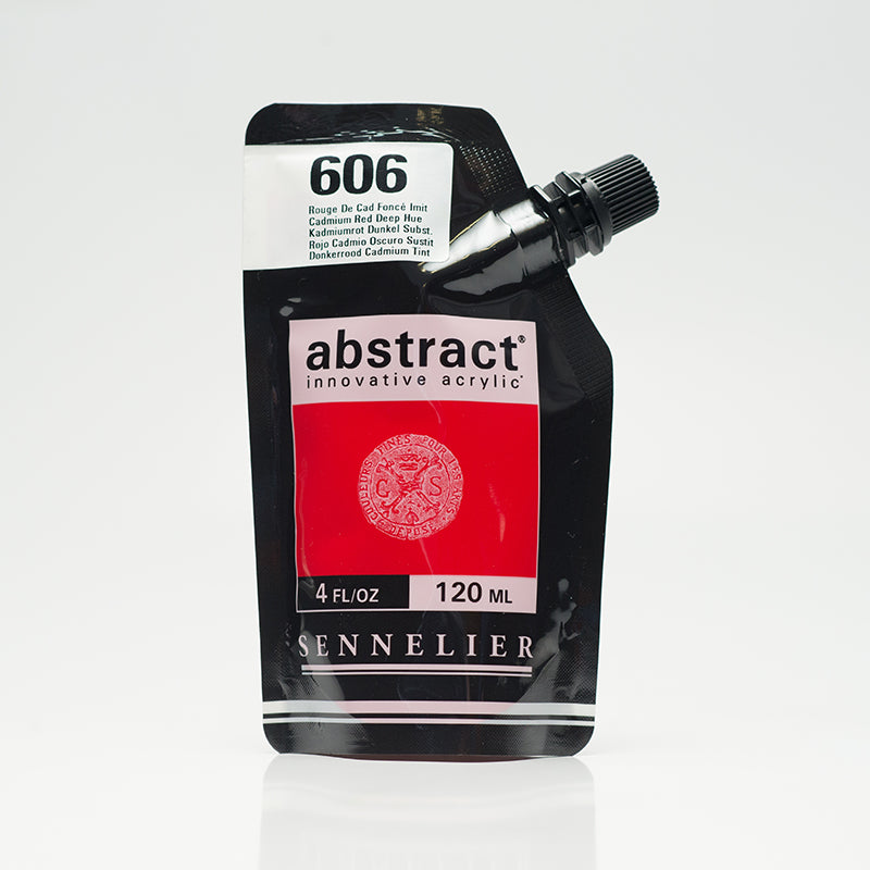 SENNELIER abstract 120ml 606 Cadmium Red Deep Hue