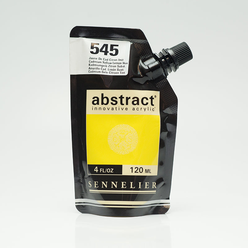 SENNELIER abstract 120ml 545 Cad Ylw Lemon Hue