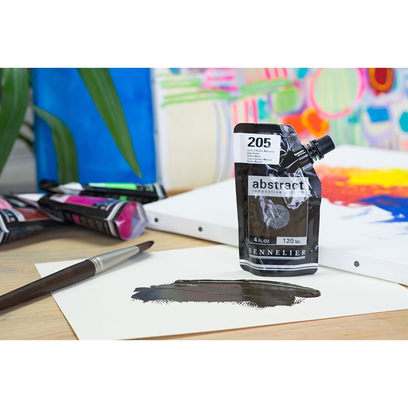 SENNELIER abstract 120ml 205 Raw Umber