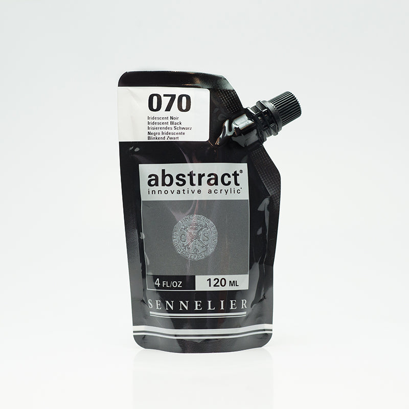 SENNELIER abstract 120ml 070 Iridescent Black