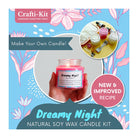 CRAFTI-KIT Dreamy Night Soy Wax Candle Kit