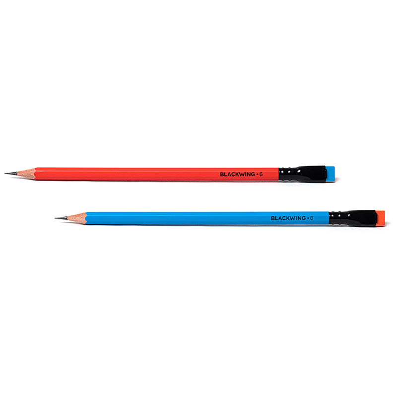 BLACKWING Pencil Limited Edition Volumes 6 Neon 6 Red+6 Blue Default Title