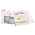 CBE Box File 06202 FC-PVC w/Handle 3Cols Red