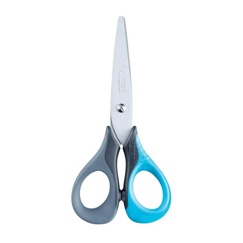 MAPED Sensoft 3D Scissors 13cm L.Blue/Blue