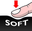 MAPED Sensoft 3D Scissors 13cm L.Blue/Blue