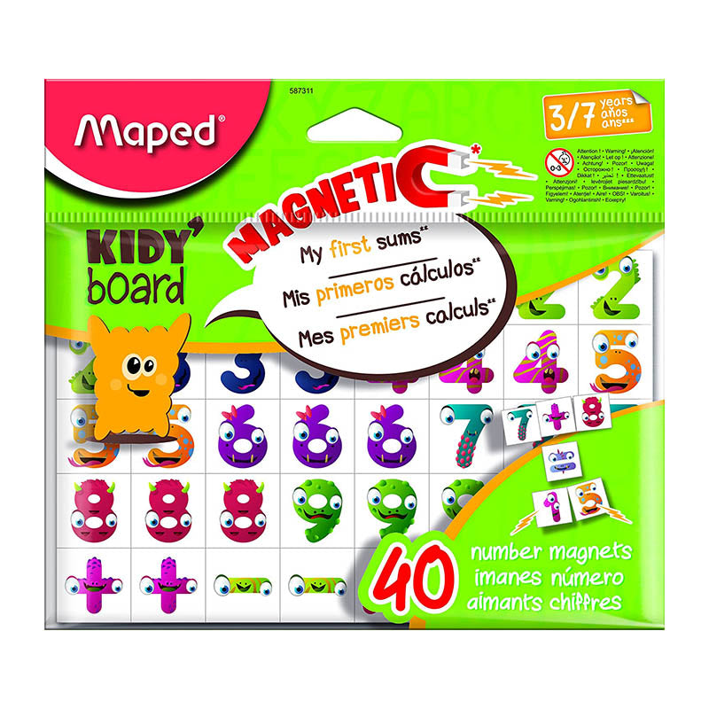 MAPED Kiddy Magnet Board Number