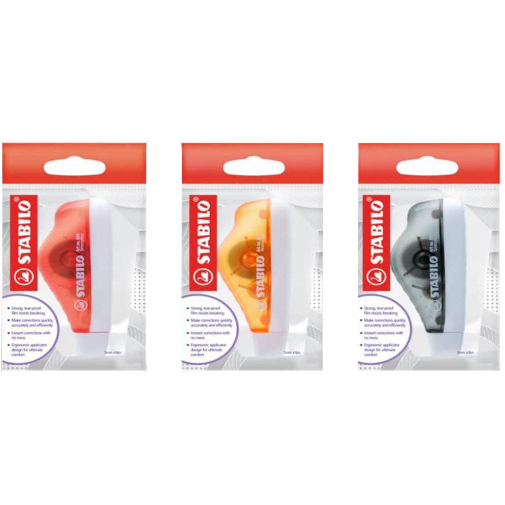 STABILO Correction Tape 889 1s Assorted Colours