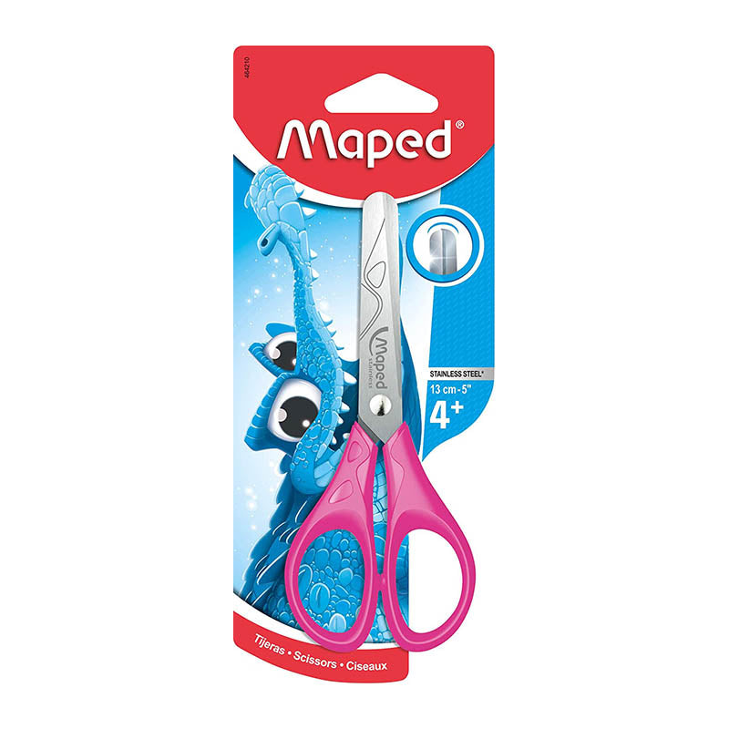 MAPED Essentials Pulse Scissors 13cm Pink