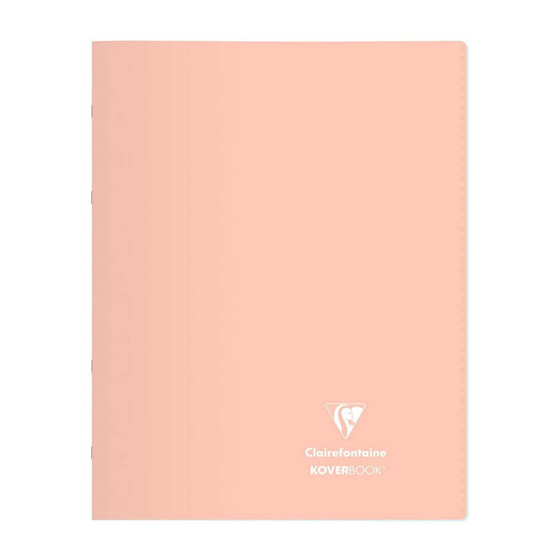 CLAIREFONTAINE Koverbook Blush Stapled 24x32cm Seyes Coral Default Title