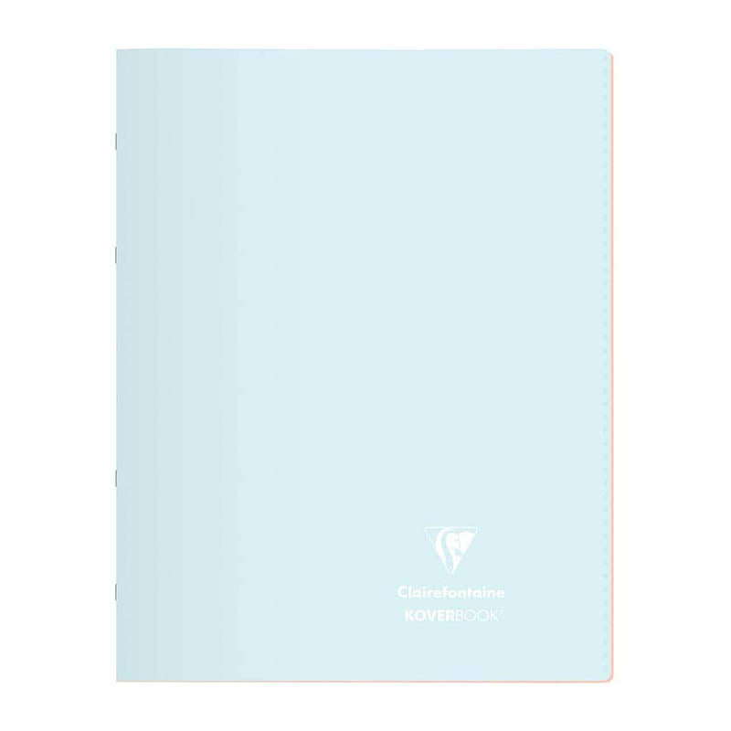 CLAIREFONTAINE Koverbook Blush Stapled 24x32cm Seyes Ice Blue Default Title