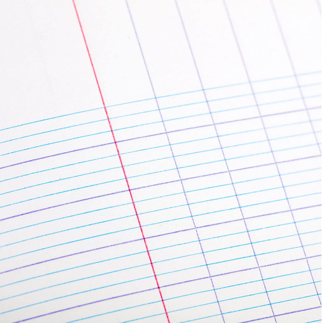 CLAIREFONTAINE Koverbook Blush Stapled 24x32cm Seyes Ice Blue Default Title