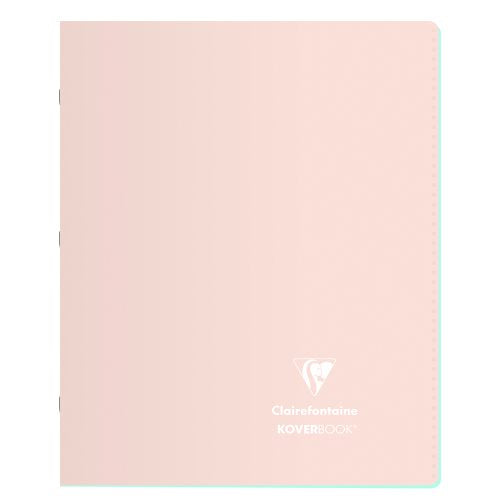 CLAIREFONTAINE Koverbook Blush Stapled 17x22cm Ruled Powder Pi Default Title