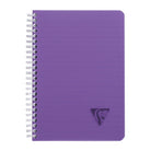 CLAIREFONTAINE Linicolor Intensive WB Notebook A5 90s Lined Purple Default Title