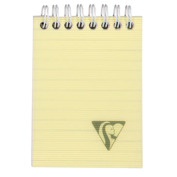 CLAIREFONTAINE Linicolor Fresh WB Notepad A7 Lined Yellow Default Title