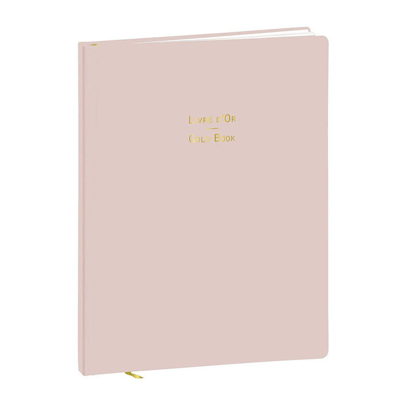 QUO VADIS Guestbook 21x27cm Pastel Pink 1218725