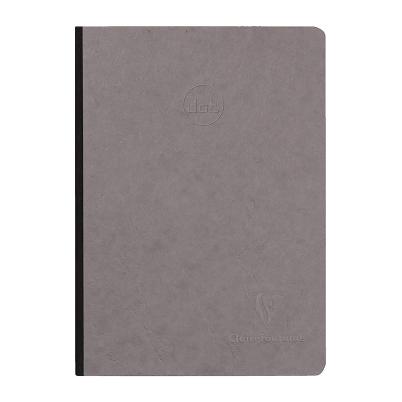 CLAIREFONTAINE Age Bag Cbound Notebook A5 96s Dot Gray Default Title