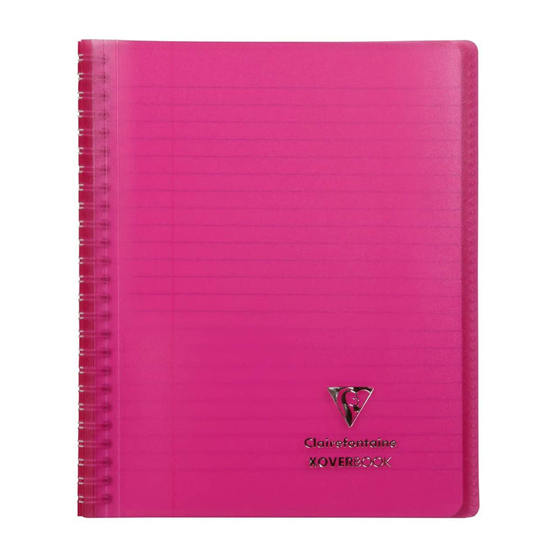 CLAIREFONTAINE Koverbook PP WB Wraparound Notebook 17x22cm L+M Pink Default Title