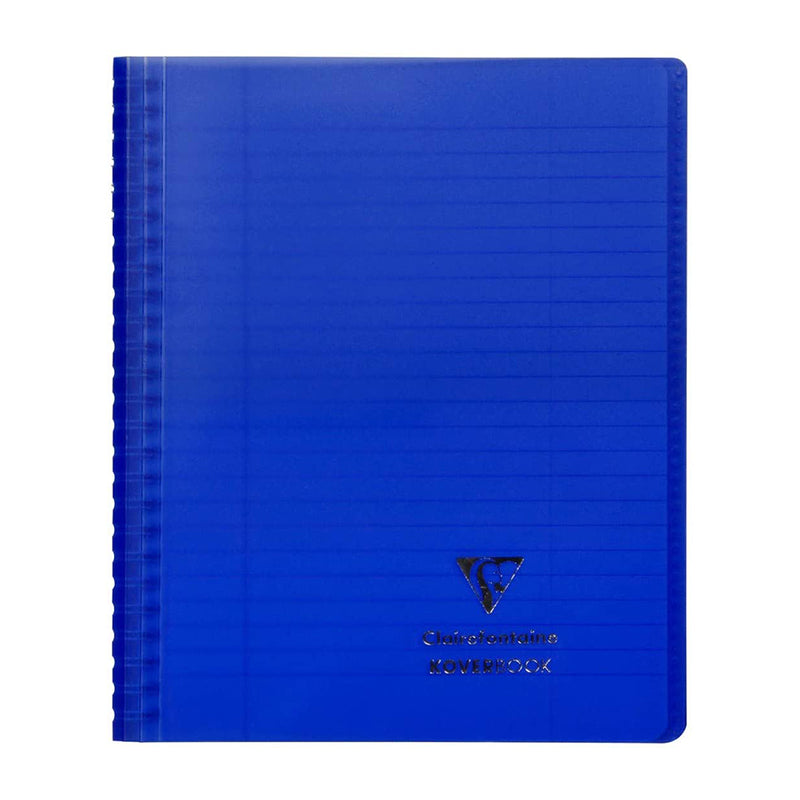 CLAIREFONTAINE Koverbook PP WB Wraparound Notebook 17x22cm L+M Blue Default Title