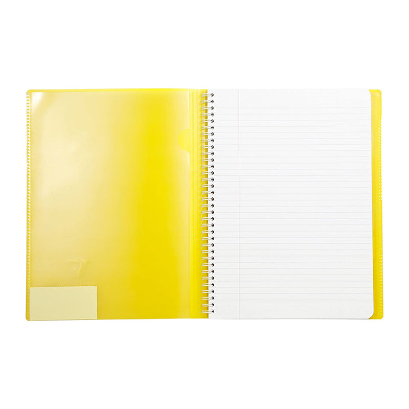 CLAIREFONTAINE Koverbook PP WB Wraparound Notebook A4 L+M Yellow Default Title